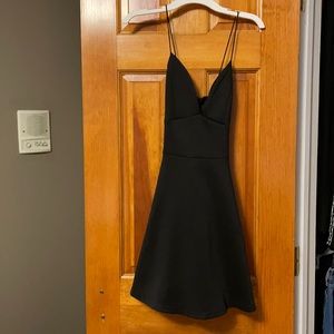 black dress